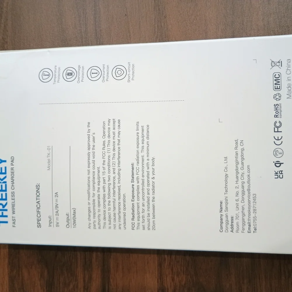 THREEKEY Wireless Charger Set